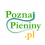 Logo Poznaj Pieniny.pl Litery umieszczone w trzech rzędach, dookoła środkowego wije się zakończenie litery J. Nawiązuje to do kształtu przełomu pienińskiego. Na dole wyróżnia się zapisane na żółto ".pl"